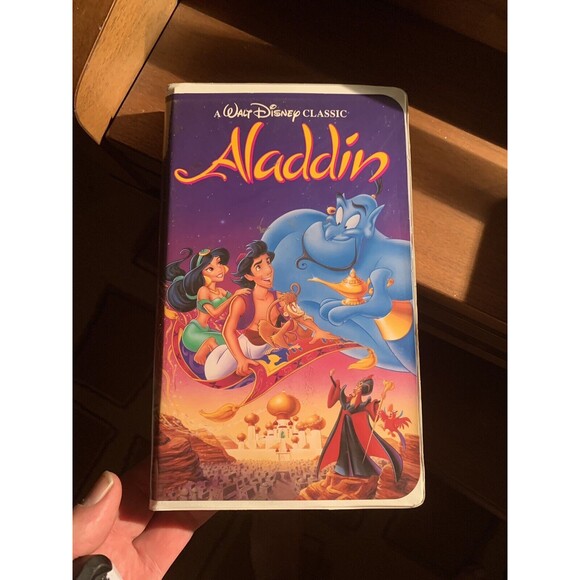 Aladdin - Disney Black Diamond VHS - Picture 1 of 5